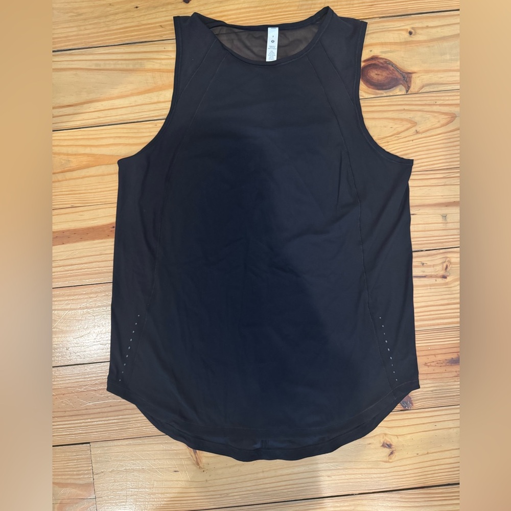 Lululemon Sculpt Black Tank